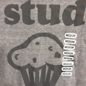 Stud muffin boyfriend gift NWT M t-shirt